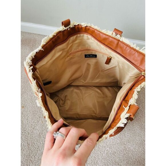 Pia Rossini straw look tote bag - Picture 7 of 16